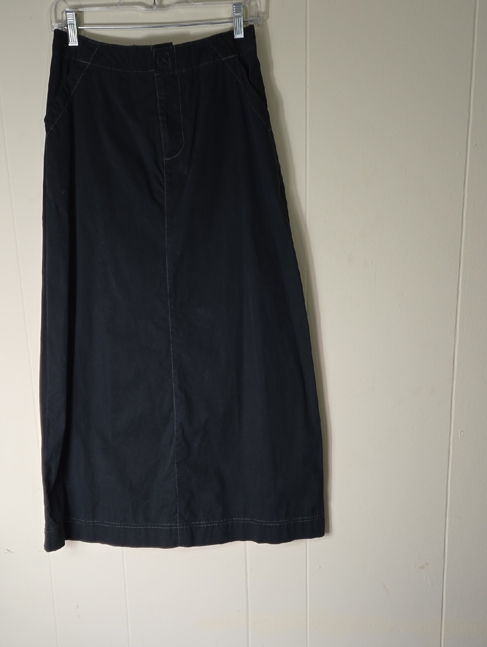 Old Navy Black Maxi Skirt with Pockets
